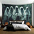 cheap Halloween Wall Tapestries-Halloween Hanging Tapestry Ghosts run out of the painting Photograph Backdrop Jack O Lantern Wall Art Large Tapestry Mural Decor Blanket Curtain Home Bedroom Living Room Decoration Death Selfie