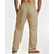 preiswerte Klassiker-Herren Leinenhosen Hose Sommerhose Strandhose Tasche Elastischer Bund Kordelzug Gestreift Komfort Atmungsaktiv Urlaub Täglich Ferien Hawaiianisch Boho Schwarz Weiß