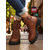 cheap Combat Boots-Women&#039;s Brown Lace-Up Combat Boots with Side Zipper and Chunky Lug Sole – Stylish Outdoor Ankle Boots for Fall, Winter, and Casual Streetwear