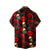 cheap Day Of The Dead Costume-Men&#039;s Halloween Costumes Day of the Dead Rose Shirt Summer Shirt Button Up Shirt Short Sleeve Dark Punk Gothic Style Holiday Streetwear Summer Turndown 3D Print Front One Pocket Linen Like Shirt Black