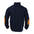 cheap Basic Sweatshirts-Men's Sweatshirt Black Navy Blue Brown Khaki Light Grey Standing Collar Color Block Jacquard Patchwork Ribbed Textured Sports &amp; Outdoor Daily Holiday Polyester Streetwear Basic Casual Spring Fall