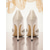 abordables Pompes Classiques-Escarpins blancs élégants à talons aiguilles pour la mariée – chaussures de mariage à bout pointu ornées de cristaux