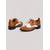 preiswerte Damenschnürschuhe-Damen-Oxford-Schuhe mit Flügelkappe in Schwarz und Weiß – Schnürschuhe aus Leder im Brogue-Stil der 1950er Jahre fürs Büro, Freizeitausflüge und Mode im Retro-Stil