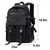 cheap College Backpacks-Men’s Large Capacity Gray School Backpack with Multi-Pockets, Durable Waterproof Nylon Travel and Laptop Bag for College, Work, and Outdoor Use