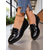 economico Ballerine da donna-Mocassini da donna in similpelle color crema – comode scarpe basse con zeppa e fiocco, scarpe casual ed eleganti per l'ufficio, lo shopping e l'uso quotidiano