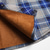 economico camicie di flanella-Per uomo Camicia casual Camicia di flanella Camicia a quadri Camicia con Bottoni Rosso Blu Manica Lunga Quadri Bavero Vacanza Casual Quotidiano Bottonato Abbigliamento Moda Casual Confortevole