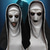 preiswerte Masken-Horror Gruselig Geist Maske Realistische Maske Vollgesicht Erwachsene Herren Damen Unisex Halloween Karneval Party Leistung Einfache Halloween-Kostüme Verkleiden
