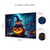cheap Halloween Wall Tapestries-Halloween LED Canvas Wall Art LED Lighted Up Wall Decor 2AA Battery Operated Lighted Canvas Print LED Light Kitchen Bedroom or Home Decor Waterfall