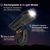 cheap Work Lights-Ultra Bright USB Rechargeable Bike Light Set, Powerful Bicycle Front Headlight and Back Taillight, 4 Light Modes, Easy to Install for Men Women Kids Road Mountain Cycling Black