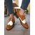 preiswerte Damenschnürschuhe-Damen-Oxford-Schuhe mit Flügelkappe in Schwarz und Weiß – Schnürschuhe aus Leder im Brogue-Stil der 1950er Jahre fürs Büro, Freizeitausflüge und Mode im Retro-Stil