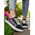 tanie Trampki damskie-kolorowe płócienne trampki damskie – lekkie, codzienne, sznurowane buty z wyrazistym, artystycznym nadrukiem, idealne na spacery, podróże i do codziennego, ulicznego stylu