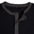 halpa Rento Henley T-paita-Miesten Vohveli Henley-paita T-paidat Lyhythihainen Yhtenäinen väri Vintage Napit Henley ulko- Kausaliteetti Päivittäin Kesä Musta Valkoinen Keltainen Henley T-paita