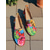 cheap Women&#039;s Slip-Ons &amp; Loafers-Women&#039;s Colorful Floral Canvas Slip-On Flats – Lightweight Round Toe Casual Loafers, Artistic Comfort Shoes for  Walks, Travel, and Daily Wear