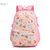 זול תיקי גב לילדים ונוער-ילדים בנים בנות תרמיל תיק לבית הספר תרמיל פונקציונלי תיק ספרים לתרמיל בית ספר בית הספר ניילון מתכווננת קיבולת גבוהה קל משקל רוכסן הדפס ורוד מסמיק סגול