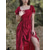 abordables Colección de Mujeres-Retro Antiguo Punk y gótico Medieval Vestidos Chica gótica Disfraz Mujer Fantasía Steampunk Casual Diario Adulto Vestido