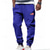 economico pantaloni da jogging-Per uomo Pantaloni da tuta Joggers Pantaloni sportivi Pantaloni Coulisse Tasca Elastico in vita Bandiera Americana Comodità Quotidiano Sport all'Aperto Moda Casual Nero Rosso Micro-elastico