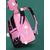cheap Kids &amp; Teen Backpacks-Girls Cartoon Backpack for School – Cute Printed Bookbag with Cat Ears and Pom-Pom Charm, Lightweight Waterproof Schoolbag for Elementary Kids