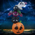 cheap Halloween-Halloween Inflatable Ghost with Bat and Pumpkin 6FT