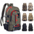 cheap College Backpacks-Men&#039;s Backpack School Bag Bookbag Functional Backpack School Backpack Bookbag School Daily Canvas Adjustable Large Capacity Lightweight Zipper Light Khaki. Black Army Green