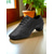 cheap Jazz Shoes-Women&#039;s Black Leopard Pattern Lace-Up Dance Shoes - Low Heel Professional Practice Jazz Shoes for Female Dancers and Studio Training