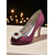 cheap Cocktail-Women&#039;s Satin Peep Toe Pumps with Crystal Buckle - Classic High Heel Dress Shoes for Ladies, Perfect for Cocktail Parties and Evening Occasions