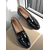 ieftine Mocasini de Damă-Loaferi nude din piele patent cu detalii de cataramă pentru damă - Pantofi eleganți slip-on pentru doamne pantofi clasici de birou pentru muncă zilnică școală și ieșiri casual