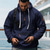 economico felpe con cappuccio da uomo di base-Per uomo Felpa con cappuccio Felpa con cappuccio e zip corta Felpa con cappuccio in pile Nero Bianco Blu marino Cachi Grigio chiaro Con Cappuccio Semplice Tasca Sport &amp; Outdoor Quotidiano Ferie