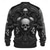 preiswerte Halloween-Hoodies &amp; Sweatshirts-Herren Schädel Pullover Lässig Langarm Rundhalsausschnitt Blau Schwarz Gelb Purpur Rundhalsausschnitt 3D-Druck 3D Ganzjahres Designer S M L XL XXL XXXL