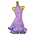 abordables robe de compétition-Danse salsa latine Robe Cristal / Strass Gland Couleur unie Femmes Performance Soirée Sans manches Nylon