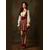 cheap 1950s-Women&#039;s 1900s Victorian-Inspired Burgundy Ankle Boots – Faux Leather Lace-Up Heeled Booties with Ribbon Bow for Daily Wear &amp; Vintage Outfits
