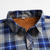 economico camicie di flanella-Per uomo Camicia casual Camicia di flanella Camicia a quadri Camicia con Bottoni Rosso Blu Manica Lunga Quadri Bavero Vacanza Casual Quotidiano Bottonato Abbigliamento Moda Casual Confortevole