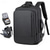 cheap College Backpacks-Men&#039;s Waterproof Anti-Theft Laptop Backpack with USB Charging Port – Large Capacity Business Travel Bag with Multiple Compartments for Work, School, or Office Use