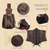 abordables Colección de Mujeres-Punk y gótico Medieval Steampunk Cinturón Vikingo Caballeros templarios Disfraz Hombre Mujer Unisexo Celta Pirata Fantasía Víspera de Todos los Santos Carnaval Mascarada Rendimiento Fiesta LARP Adulto