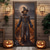 cheap Halloween Decoration-Halloween Door Covers Pumpkin Scarecrow Door Tapestry Door Curtain Decoration Backdrop Door Banner for Front Door Farmhouse Holiday Party Indoor Outdoor Decor Supplies