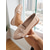 ieftine Mocasini de Damă-Loaferi nude din piele patent cu detalii de cataramă pentru damă - Pantofi eleganți slip-on pentru doamne pantofi clasici de birou pentru muncă zilnică școală și ieșiri casual