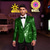 abordables Tapas-Retro Antiguo Años 80 Metálico Brillante Esmoquin Trajes Disco Lentejuelas Disfraz Hombre Disfraz de carnaval Navidad Víspera de Todos los Santos Carnaval Fiesta de Cóctel Fiesta temática Desfile del