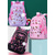 cheap Kids &amp; Teen Backpacks-Girls Cartoon Backpack for School – Cute Printed Bookbag with Cat Ears and Pom-Pom Charm, Lightweight Waterproof Schoolbag for Elementary Kids