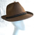 ieftine Pălărie Fedora-Bărbați Pălărie Pălărie Oktoberfest Verde Închis Maro Material Textil Pană Modă Casual Stradă Zilnic Bloc Culoare Cremă Cu Protecție Solară Respirabil
