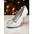 cheap Cocktail-Women&#039;s Satin Peep Toe Pumps with Crystal Buckle - Classic High Heel Dress Shoes for Ladies, Perfect for Cocktail Parties and Evening Occasions