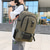 cheap College Backpacks-Men&#039;s Backpack School Bag Bookbag Functional Backpack School Backpack Bookbag School Daily Canvas Adjustable Large Capacity Lightweight Zipper Light Khaki. Black Army Green