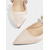 cheap Cocktail-Women&#039;s Pointed Toe Satin Slingback Flats - Rhinestone Strap Elegant Shoes for Cocktail Parties and Evening Events