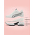 abordables Baskets femme-Baskets de course épaisses noires et grises pour femmes – Baskets à lacets en mesh respirant, chaussures de marche sportives décontractées pour la salle de sport, les voyages et le quotidien