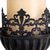 cheap Halloween-Black Vintage Candlesticks, Black Crown And Scepter Design Wall-Mounted, Perfect Decoration for Living Room, Courtyard, Bedroom, Staircase, Christmas, Halloween, Valentine&#039;s Day Gift 1PCS