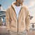 cheap Basic Hoodies-Men's Hoodie Full Zip Hoodie Polar Fleece Fleece Jacket Fleece Hoodie Black Navy Blue Khaki Gray Hooded National Flag Pocket Sports &amp; Outdoor Daily Holiday Polyester Streetwear Basic Casual Fall