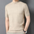 cheap Men's Pullover Sweater-Men's Pullover Sweater Jumper Knit Sweater Ribbed Knit Regular Tops Knitted Plain Crew Neck Fashion Basic Vacation Daily Wear Clothing Apparel Summer Spring Camel Wine S M L