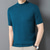cheap Men's Pullover Sweater-Men's Pullover Sweater Jumper Knit Sweater Ribbed Knit Regular Tops Knitted Plain Crew Neck Fashion Basic Vacation Daily Wear Clothing Apparel Summer Spring Camel Wine S M L