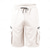 baratos Clássico-Homens Bermuda Cargo Shorts de moletom Com Cordão Cintura elástica Tecido Macio Respirável Casual Final de semana Moda Roupa de rua Azul denim Preto Micro-Elástica