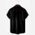 abordables Musique et guitares-Homme Maîtres du conseil d'administration Dégradé de Couleur Notes de Musique Chemise Chemise d'été Chemise Boutonnée Manche Courte Mode Décontractée Extérieur Vacances Tenue Quotidienne Été Printemps