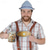 voordelige Fedora-hoed-Voor heren Fedorahoed Oktoberfest Hoed Blauw Stof Modieus Casual Straat Dagelijks Ruitjes Zonbescherming Ademend