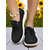 cheap Women&#039;s Slip-Ons &amp; Loafers-Women’s Blue Lace-Up Fabric Sneakers – Comfortable Casual Shoes for Outdoor Walks, Country Living and Farm Visits